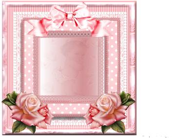 Insert to Compliment Cute Baby Girl Topper