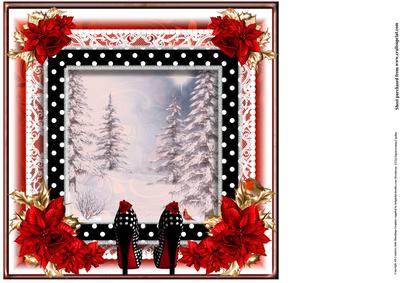 Insert to Compliment the Christmas Shoes