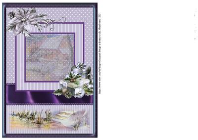 Insert to Compliment A5 Winter Cottage