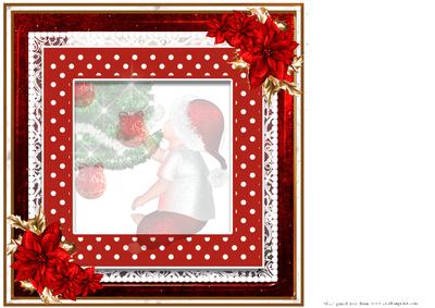 Insert to Compliment Baby Boy 1st Christmas