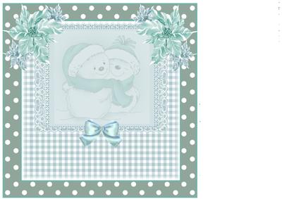 Insert to Compliment Snowman Snuggles