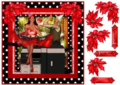 The Office Party Quick Card Topper