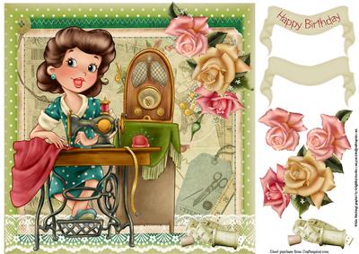 The Seamstress Vintage Style Topper