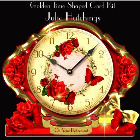 Golden Times Shaped Card Kit
