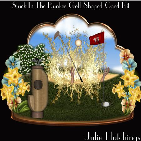 Stuck in the Bunker! Shaped Card Kit
