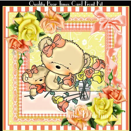 Quality Bear Time Card Front Kit