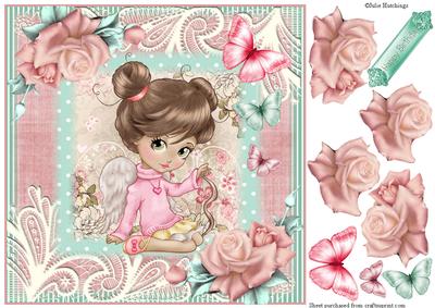 The Little Fairy Card Topper