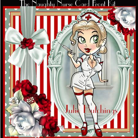 The Naughty Nurse! Card Front Kit