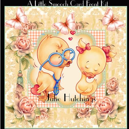 A Little Smooch Card Front Kit