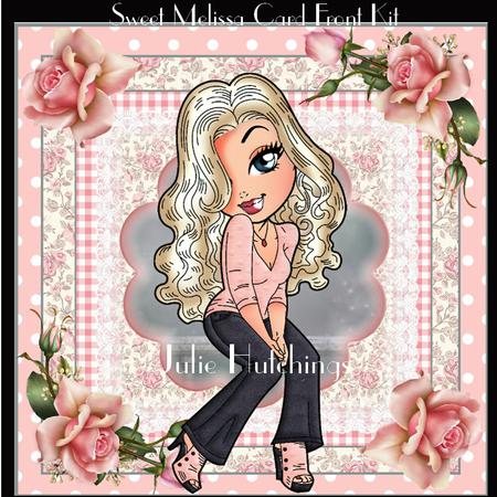 Sweet Melissa Card Front Kit