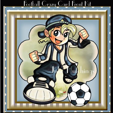 Football Crazy! Card Front Kit