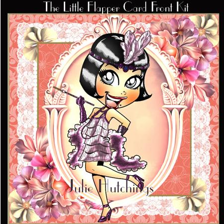 The Little Flapper Card Front Kit