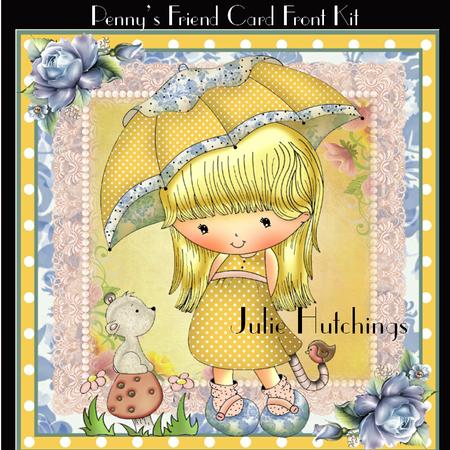 Penny's Friend Card Front Kit