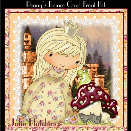 Penny's Prince Card Front Kit
