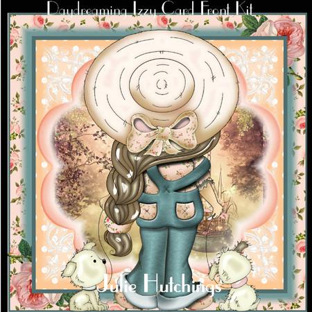 Daydreaming Izzy Card Front Kit