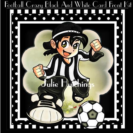 Football Crazy! Black and White Strip