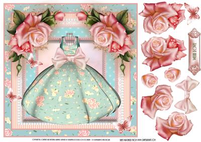 The Pink Rose Dress Topper