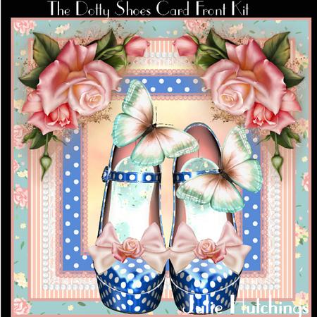 The Dotty Shoes Card Front Kit