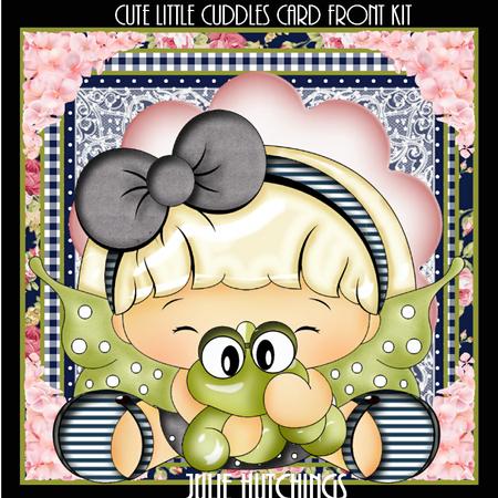 Cute Little Cuddles Card Front Kit