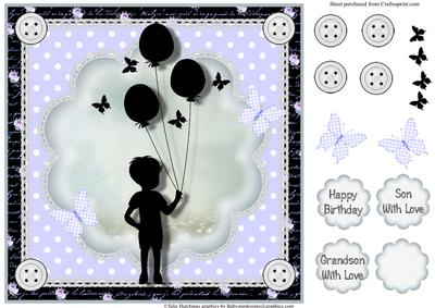 The Birthday Baloons Topper