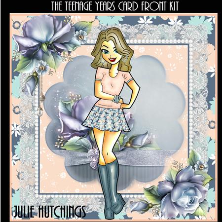 The Teenage Years Card Front Kit