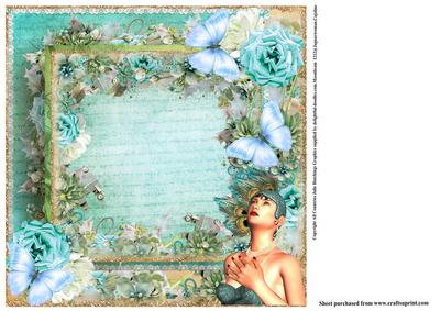 Insert to Compliment Blue Deco