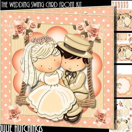 The Wedding Swing Card Front Kit