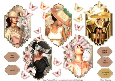 5x Fabulous Ladies Toppers