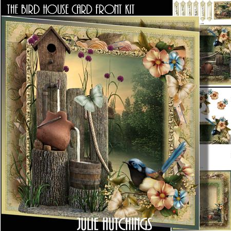 The Bird House Card Front Kit