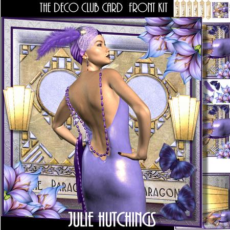 The Deco Club Card Front Kit