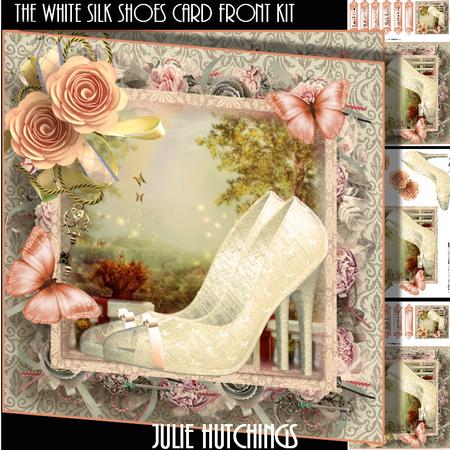The White Silk Shoes Card Front Kit