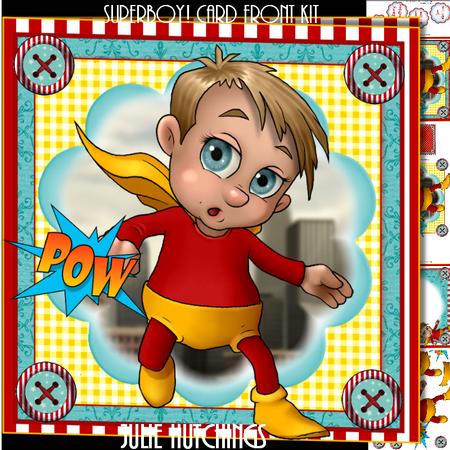 The Superboy! Card Front Kit