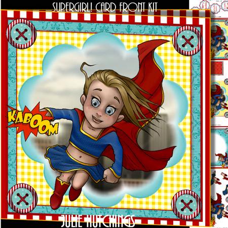 Supergirl! Card Front Kit
