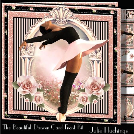 The Beautiful Dancer Card Front Kit