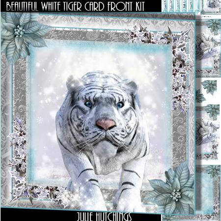 The White Tiger Card Front Kit