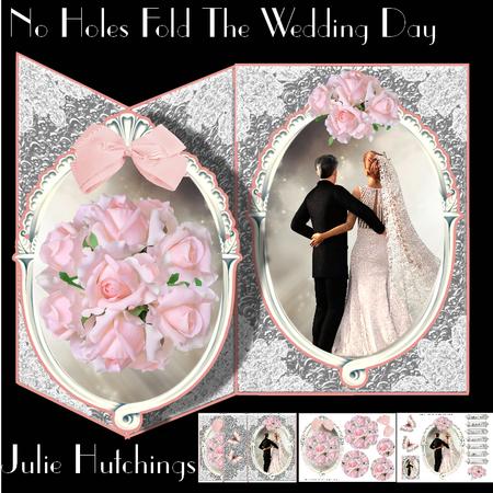 No Holes Fold the Wedding Day Card Kit