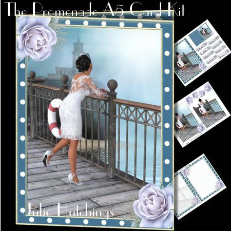 The Promenade A5 Card Front Kit