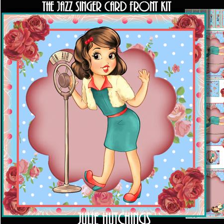 The Jazz Singer Card Front Kit