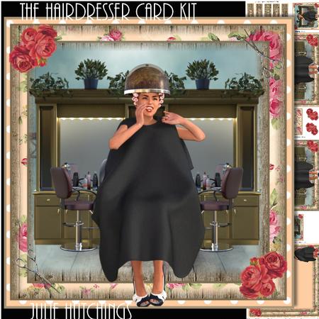 The Hairdresser Card Front Kit