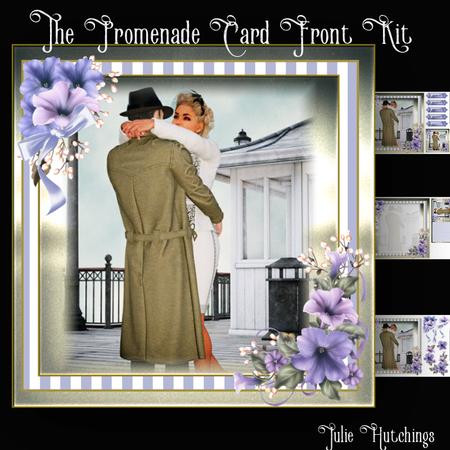 The Promenade Card Front Kit