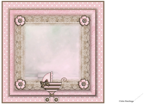 Insert to compliment Baby Girl Pram cup588296_1483