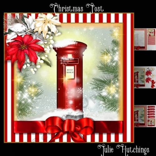 The Christmas Post Card Front Kit