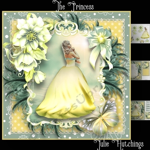 The Princess Card Front Kit