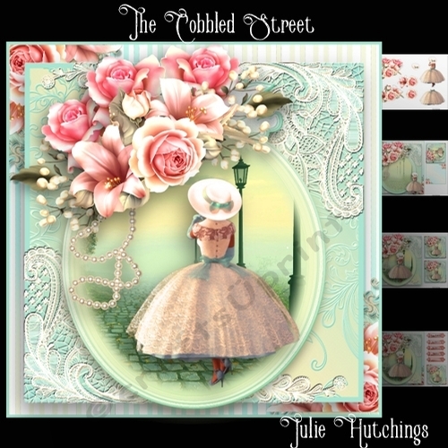 The Cobbled Street card Front Kit