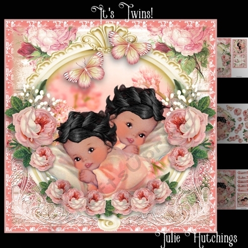 Its Twins! Card Front Kit