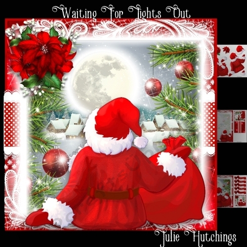 Waiting For Lights Out Card Front Kit 