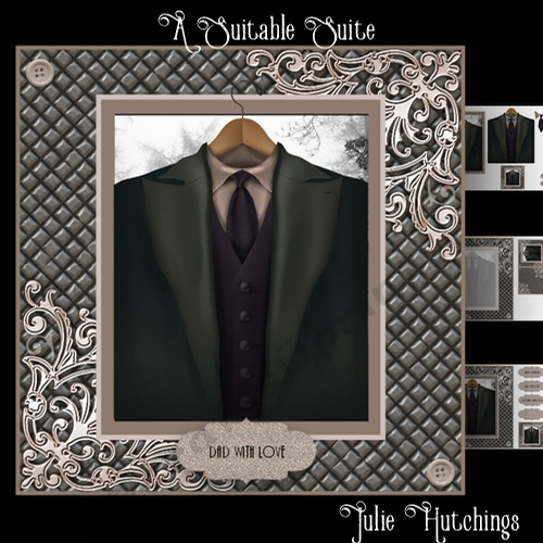 A Suitable Suit Card Front Kit