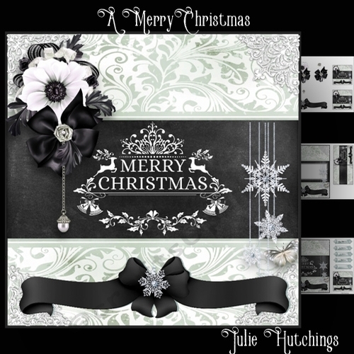 A Merry Christmas card Front Kit