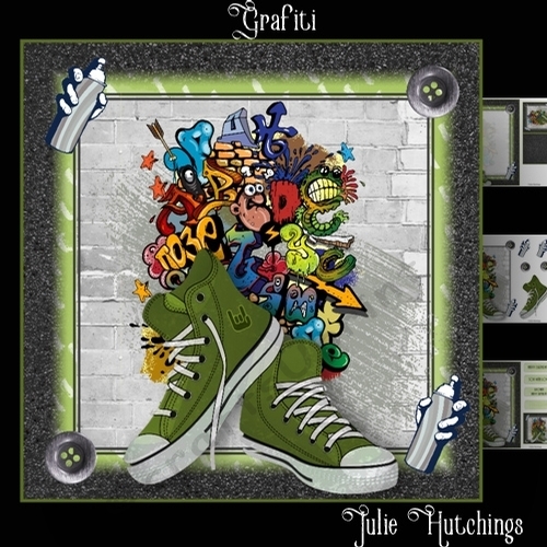 Graffiti Card Front Kit