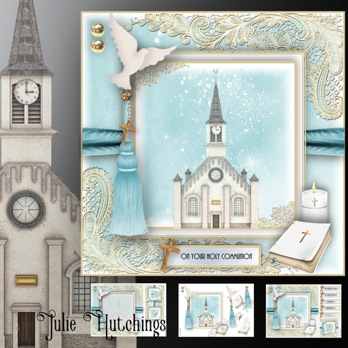 Confirmation/Communion Church Card Front Kit